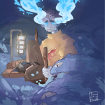 Floating with Fishes (Small)